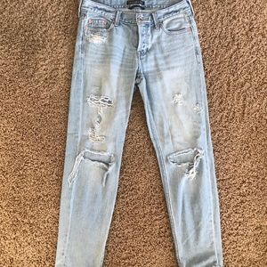 A & F Boyfriend Jeans